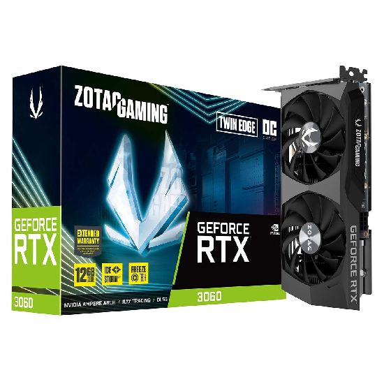 Zotac Gaming GeForce RTX 3060 Twin Edge 12GB GDDR6